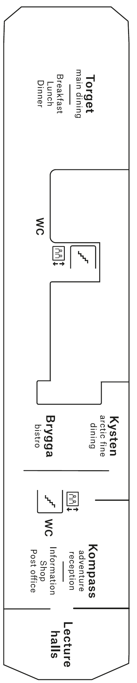 Deck plan for Deck 4