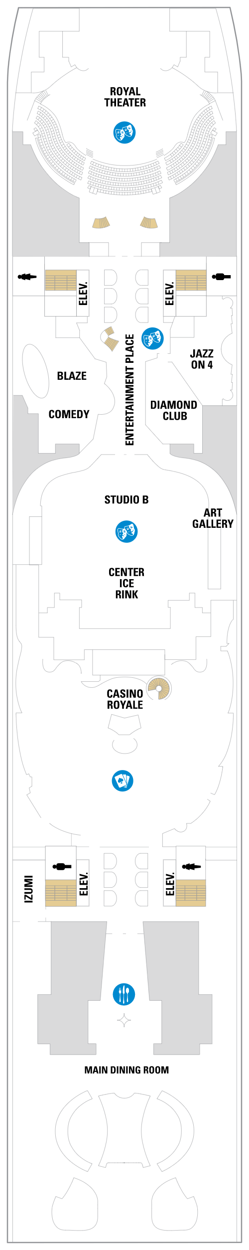 Deck plan for Deck 04