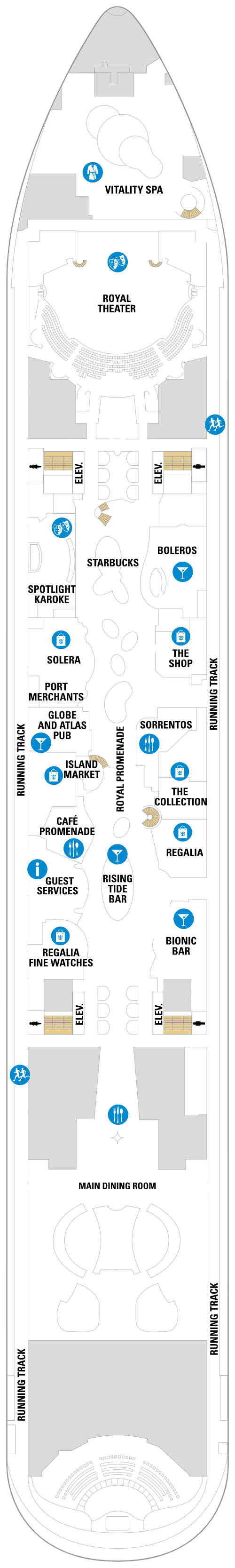 Deck plan for Deck 05