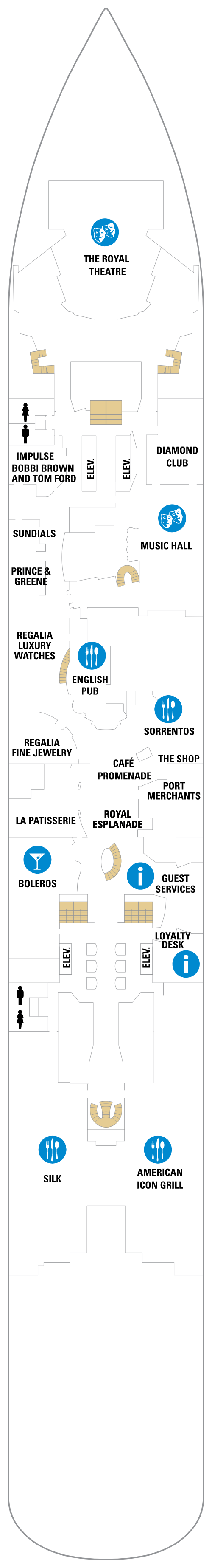Deck plan for Deck 04