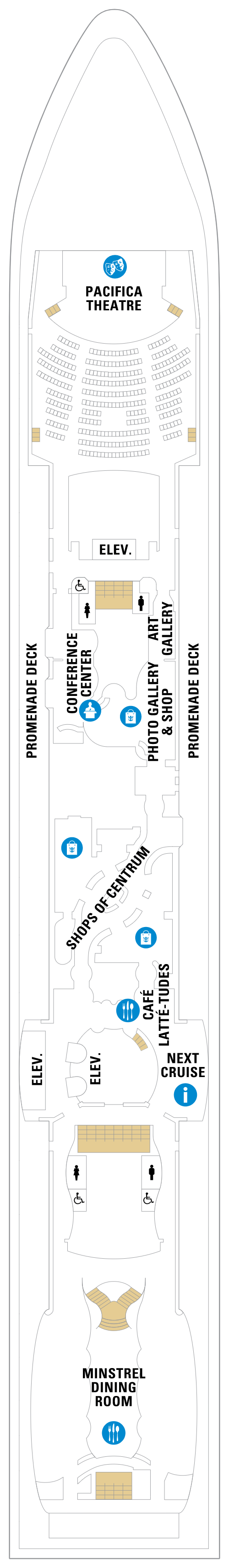 Deck plan for Deck 05
