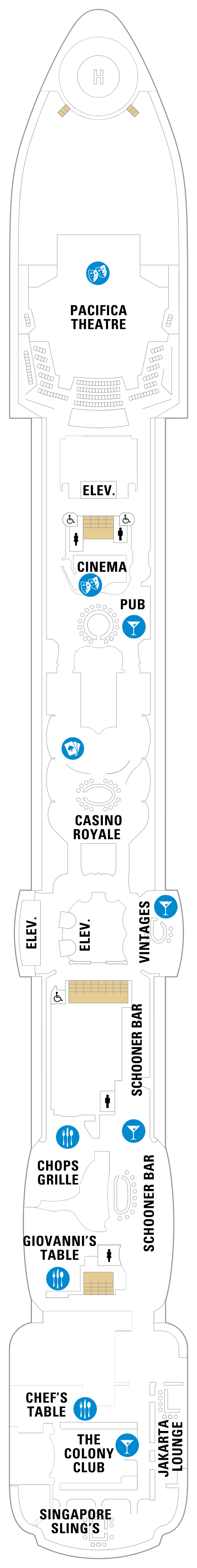 Deck plan for Deck 06