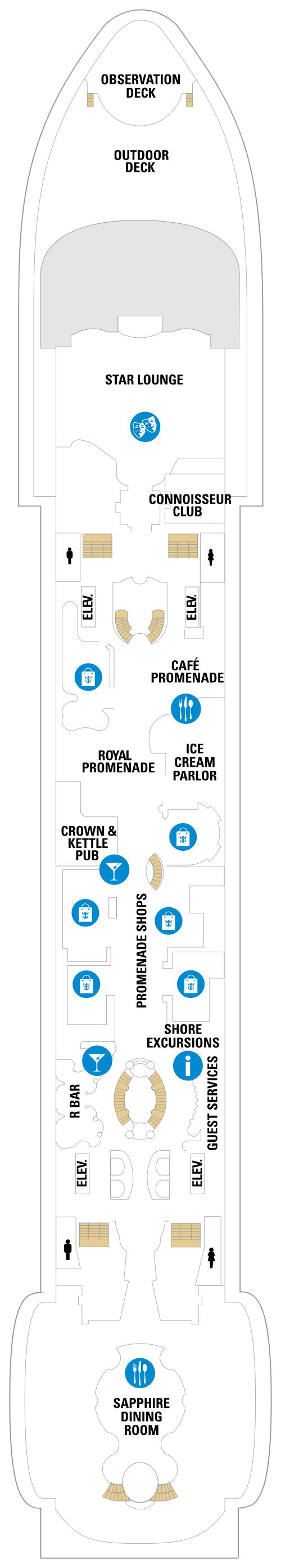 Deck plan for Deck 05