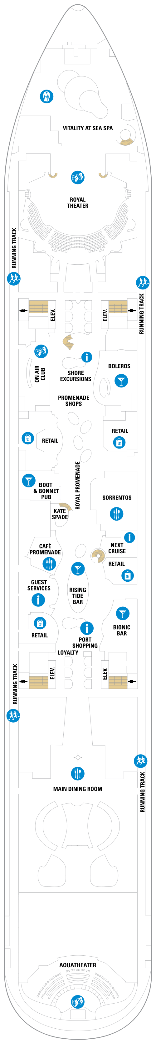 Deck plan for Deck 05
