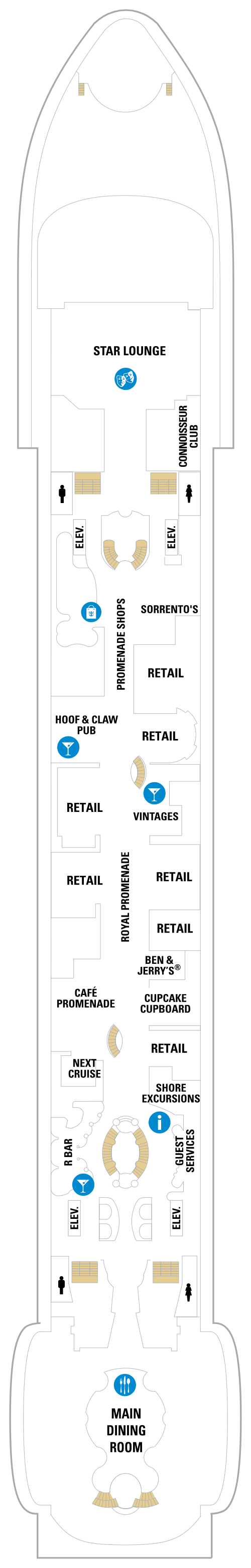 Deck plan for Deck 05