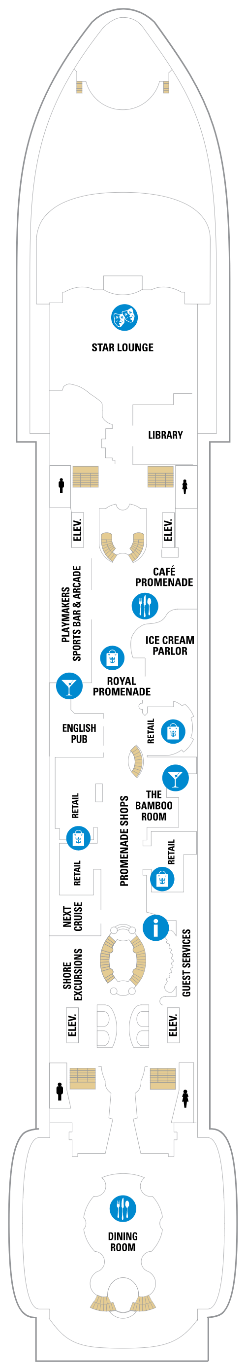 Deck plan for Deck 05