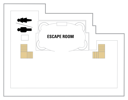 Deck plan for Deck 15