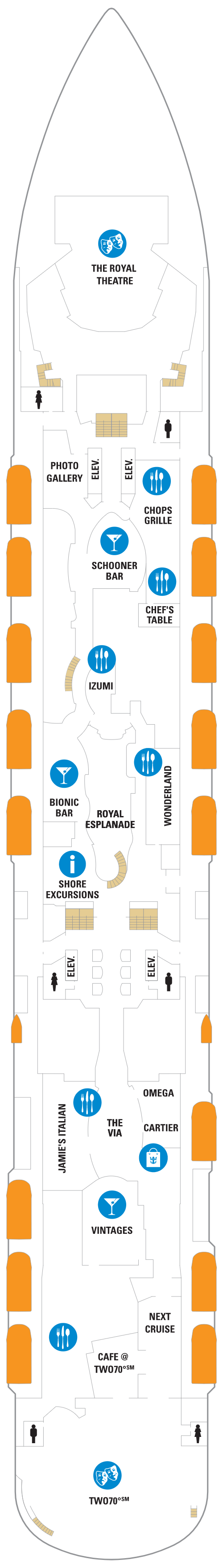 Deck plan for Deck 05