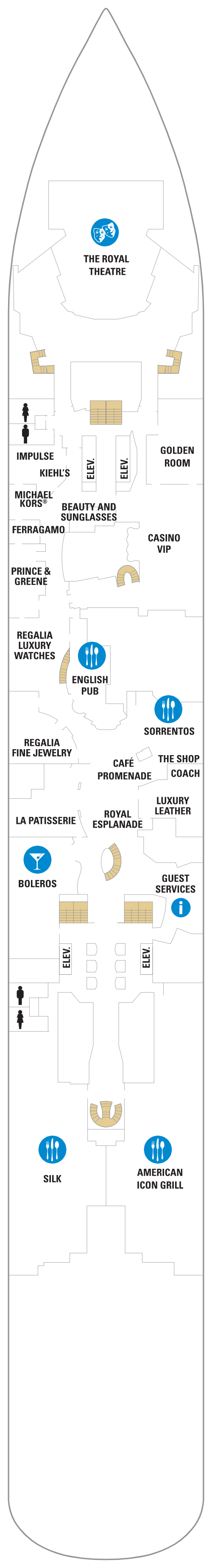 Deck plan for Deck 04