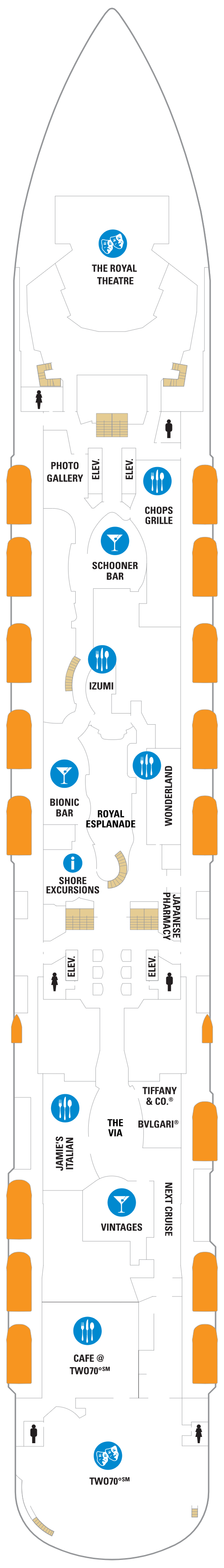 Deck plan for Deck 05