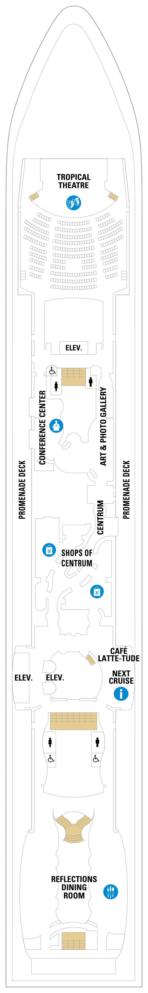 Deck plan for Deck 05
