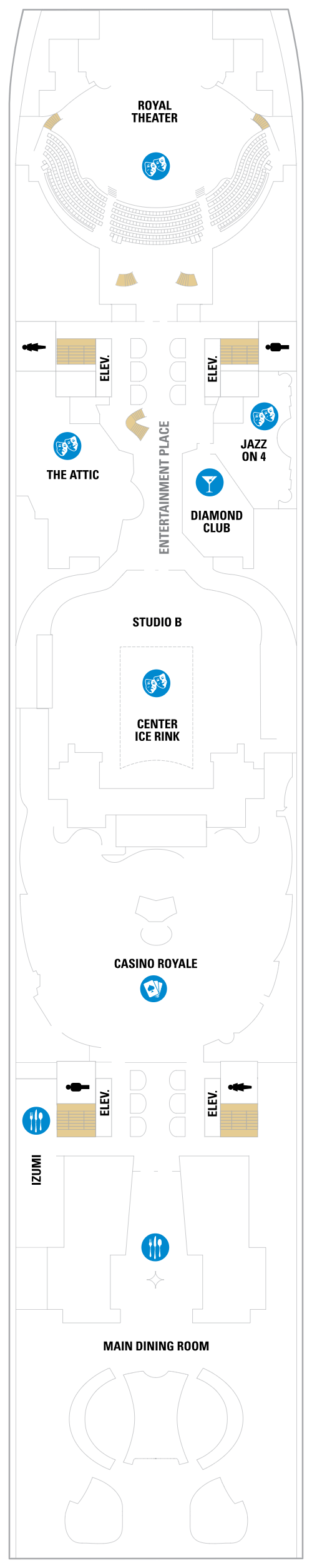 Deck plan for Deck 04