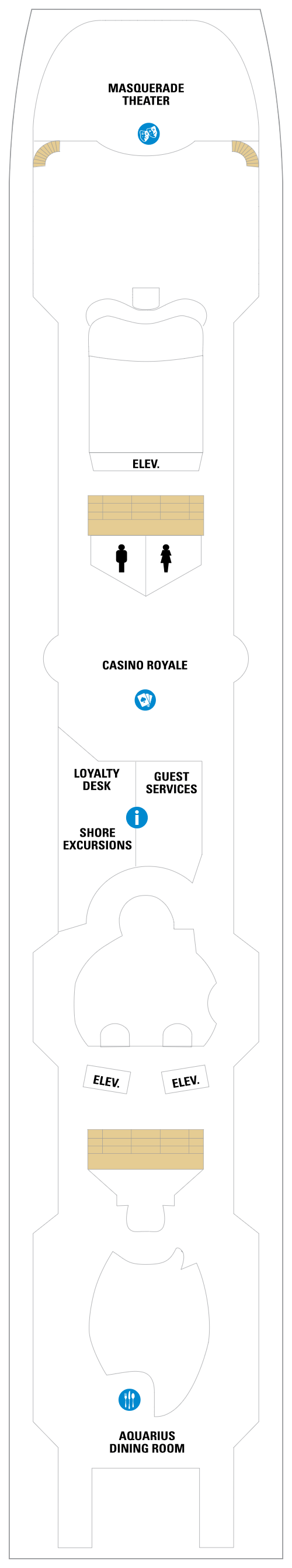 Deck plan for Deck 05