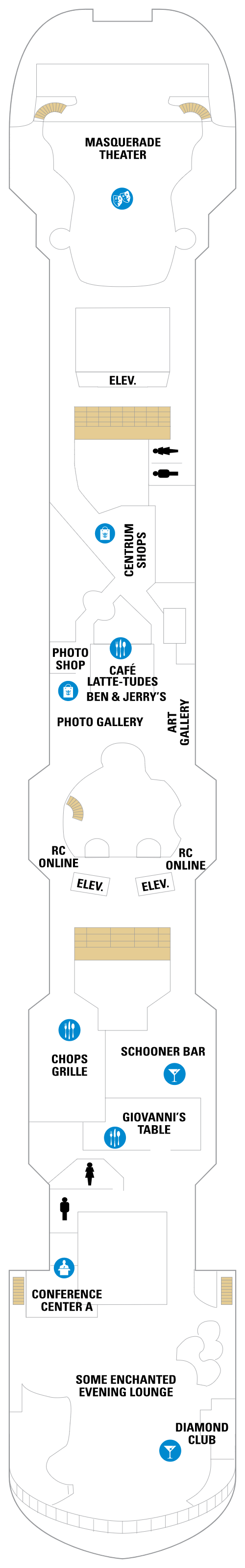Deck plan for Deck 06