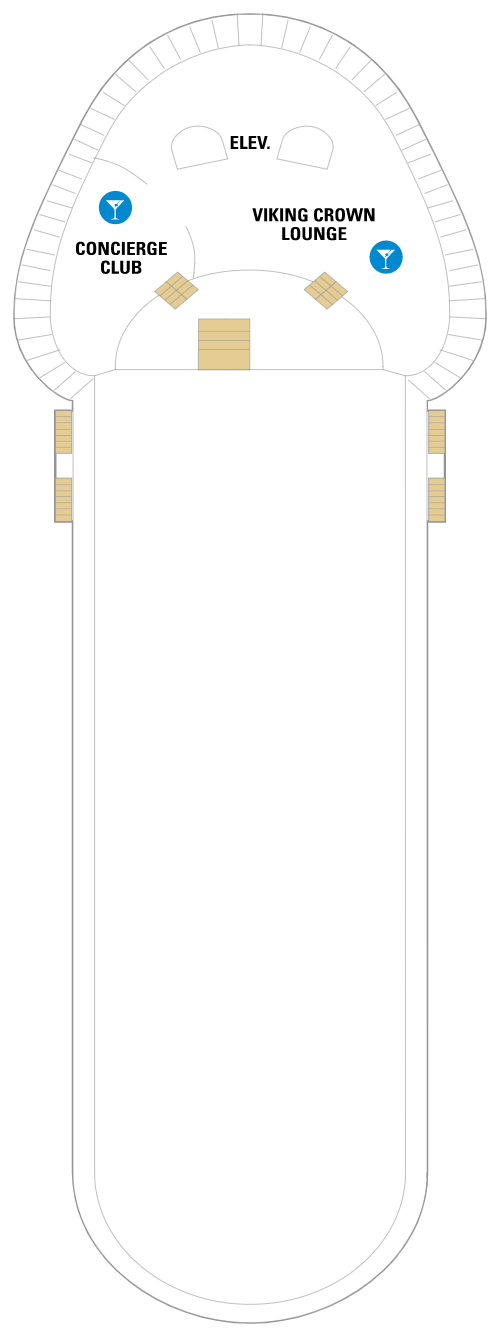 Deck plan for Deck 11