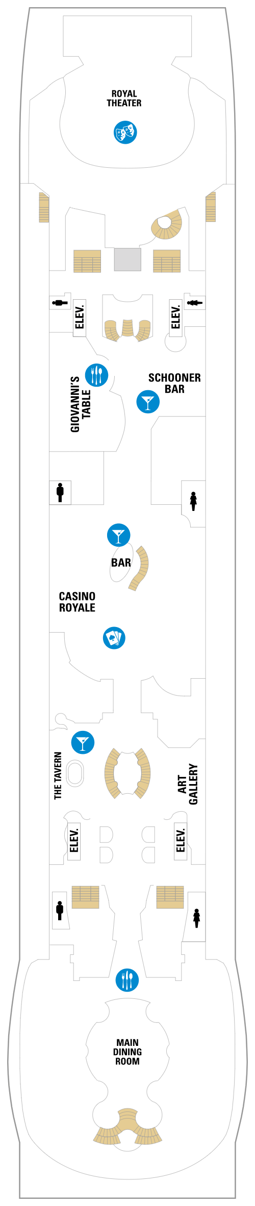 Deck plan for Deck 04