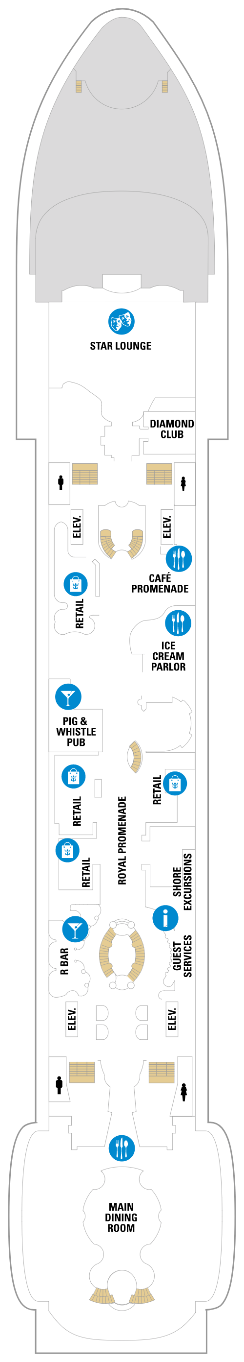 Deck plan for Deck 05