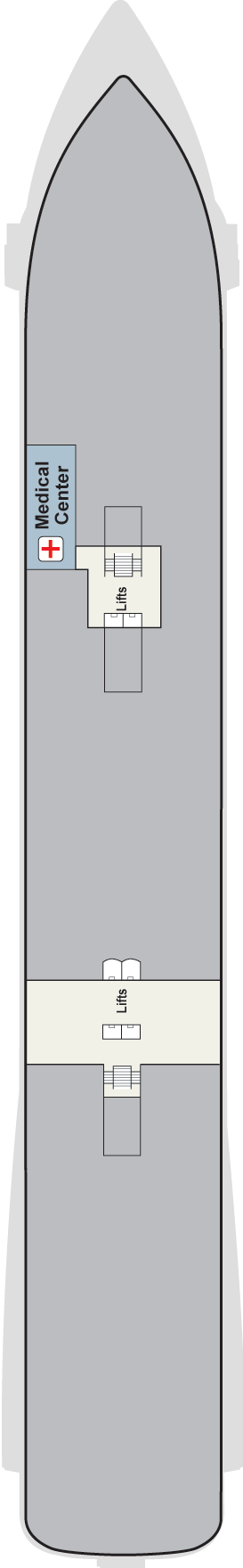 Deck plan for Deck A