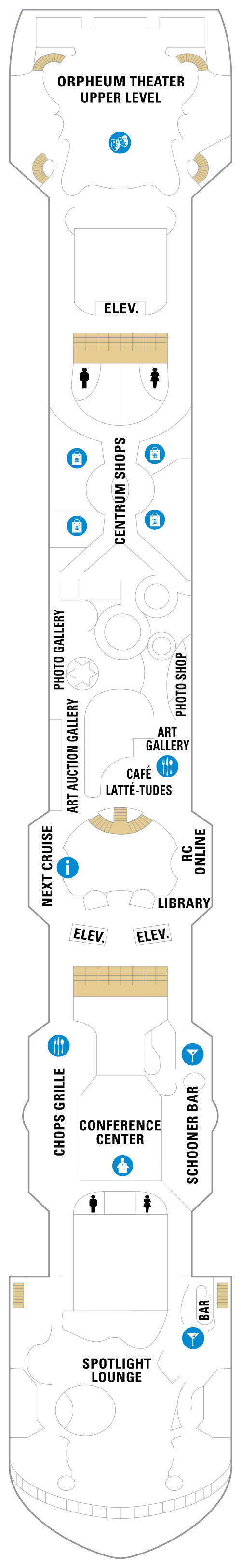 Deck plan for Deck 06