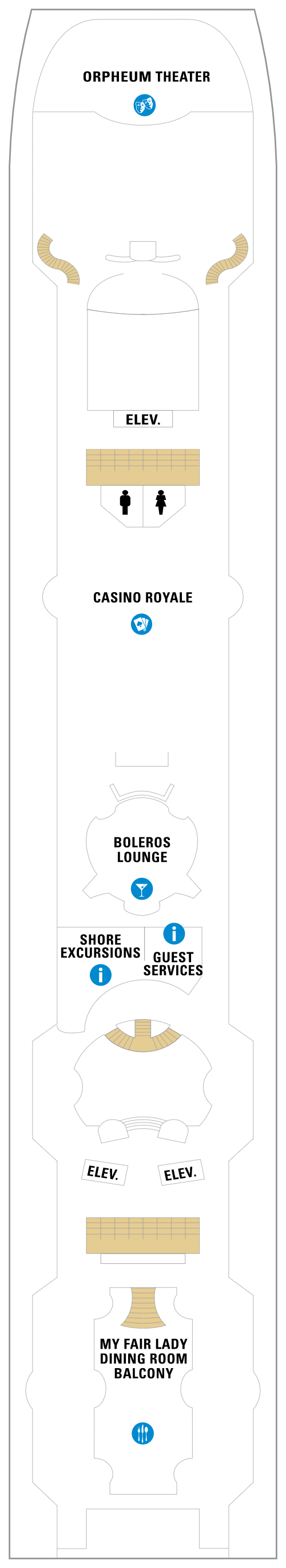 Deck plan for Deck 05