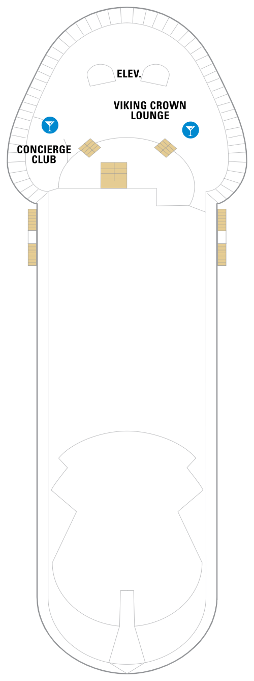 Deck plan for Deck 11