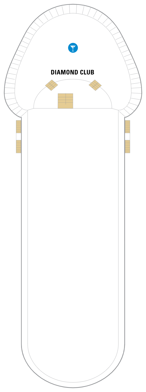 Deck plan for Deck 12