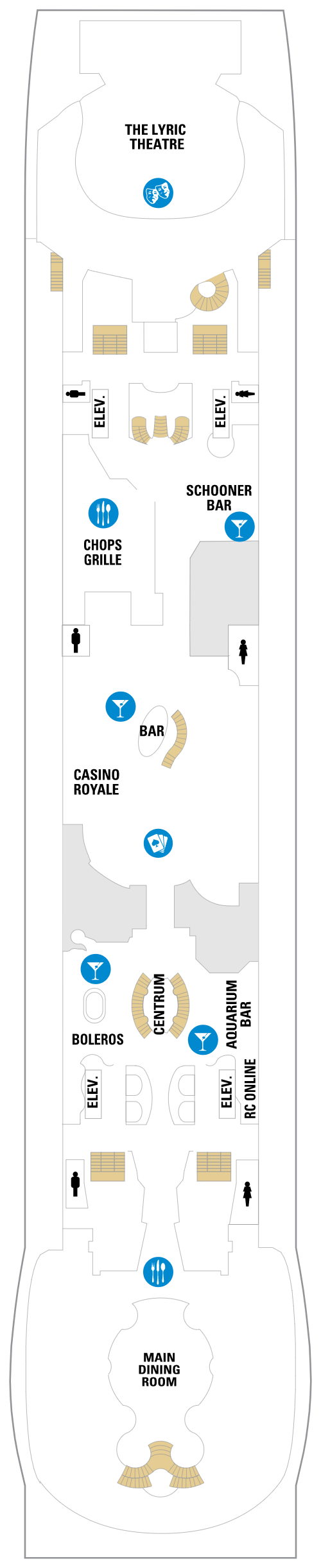 Deck plan for Deck 04
