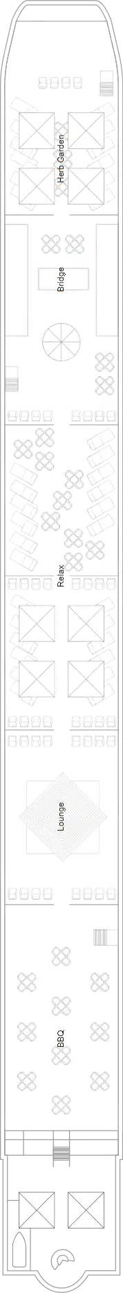 Deck plan for Deck 4