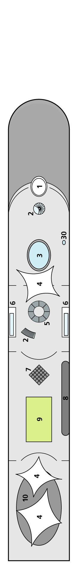 Deck plan for Deck 4