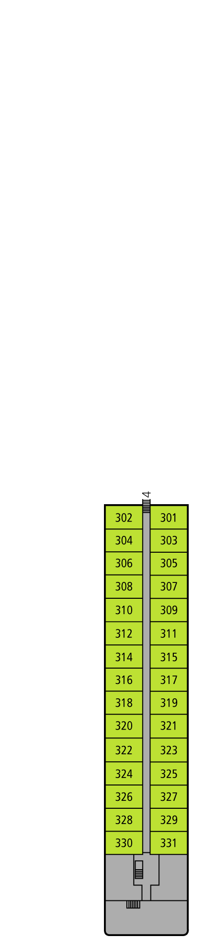 Deck plan for Deck 3