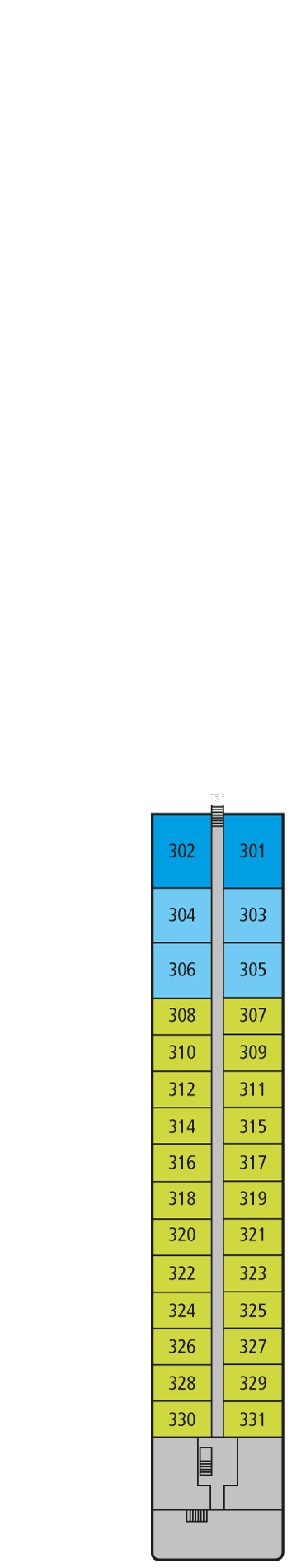 Deck plan for Deck 3
