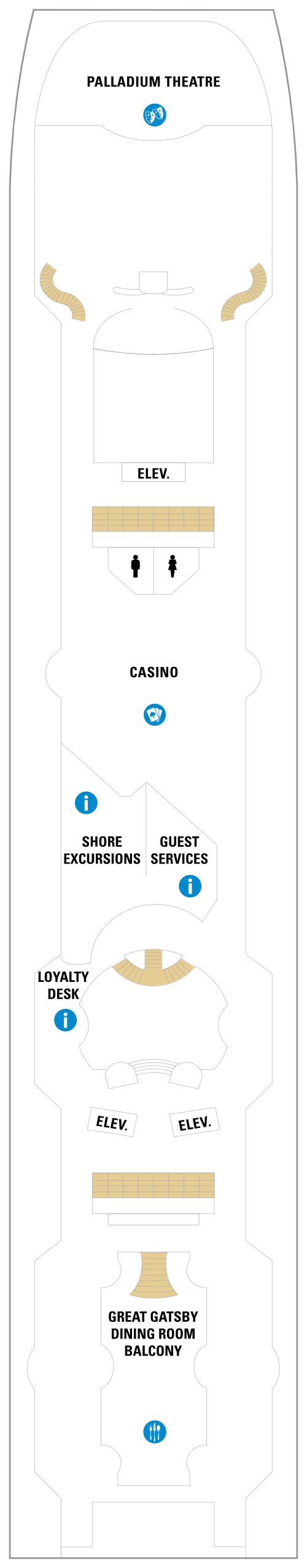 Deck plan for Deck 05