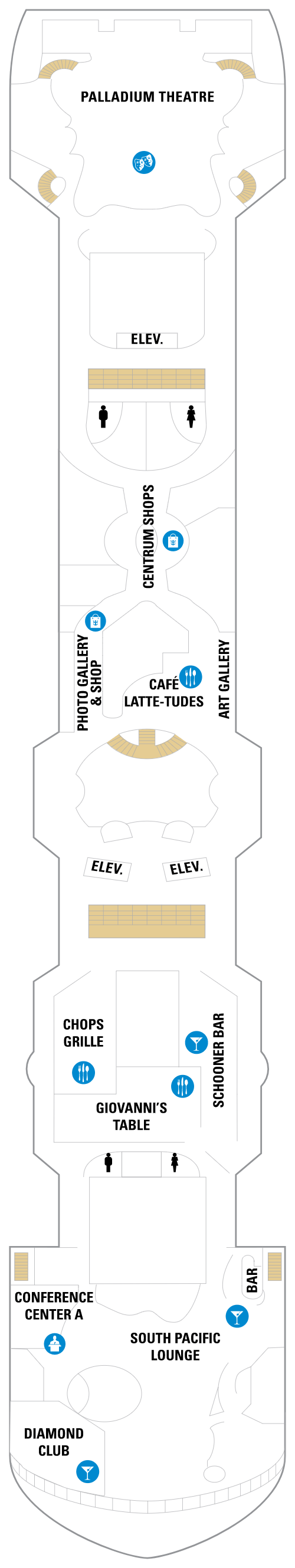 Deck plan for Deck 06