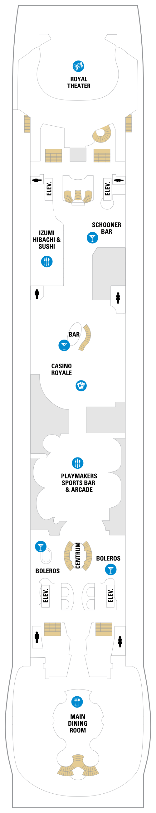 Deck plan for Deck 04