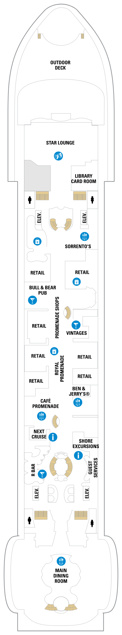 Deck plan for Deck 05
