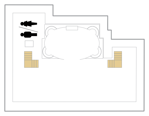 Deck plan for Deck 15