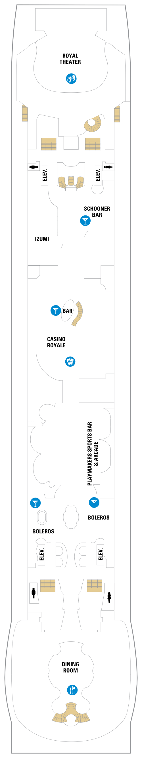 Deck plan for Deck 04