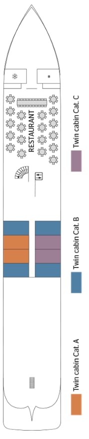 Deck plan for Main Deck