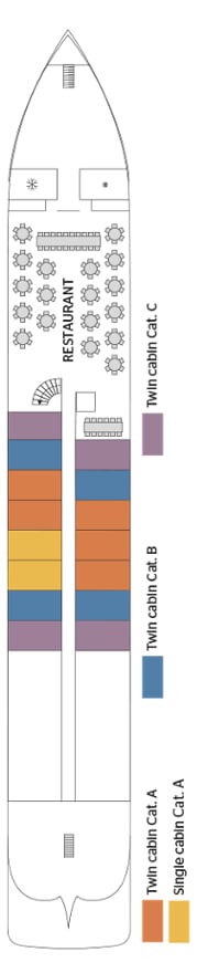 Deck plan for Main Deck
