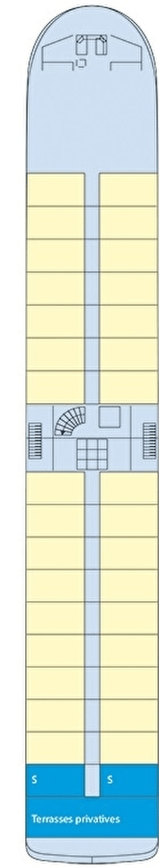 Deck plan for Upper Deck