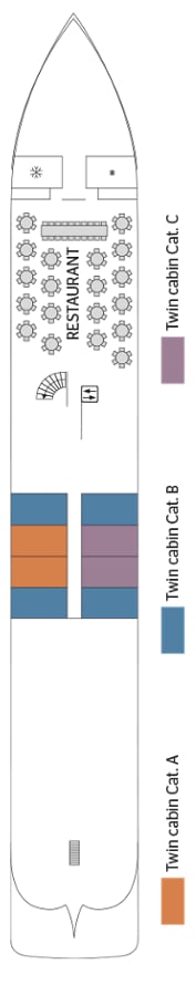 Deck plan for Main Deck