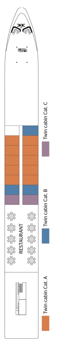 Deck plan for Main Deck