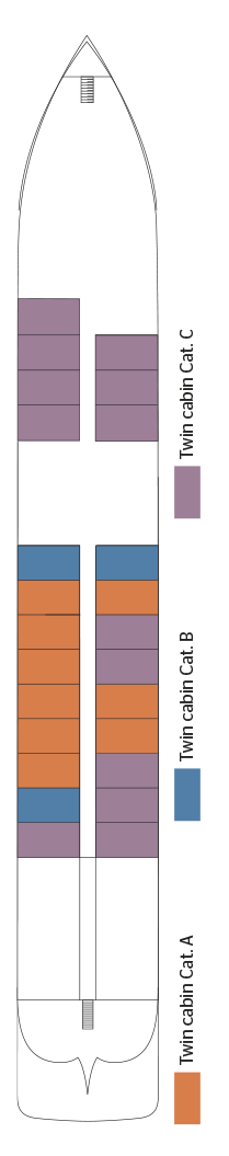 Deck plan for Main Deck
