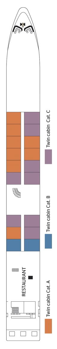 Deck plan for Main Deck