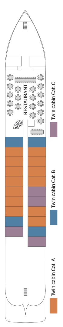 Deck plan for Main Deck