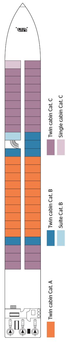 Deck plan for Main Deck