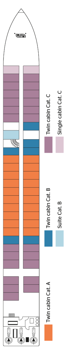 Deck plan for Main Deck