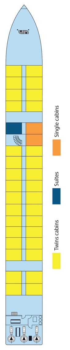 Deck plan for Main Deck