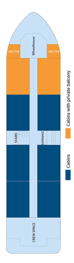 Deck plan for Main Deck