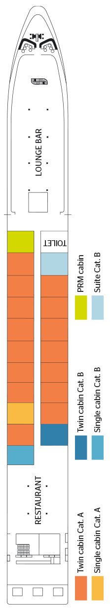 Deck plan for Main Deck